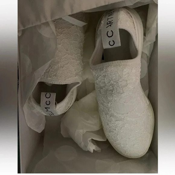 Stella McCartney Loop Lace Sock Sneakers Size 39 - Picture 4 of 7